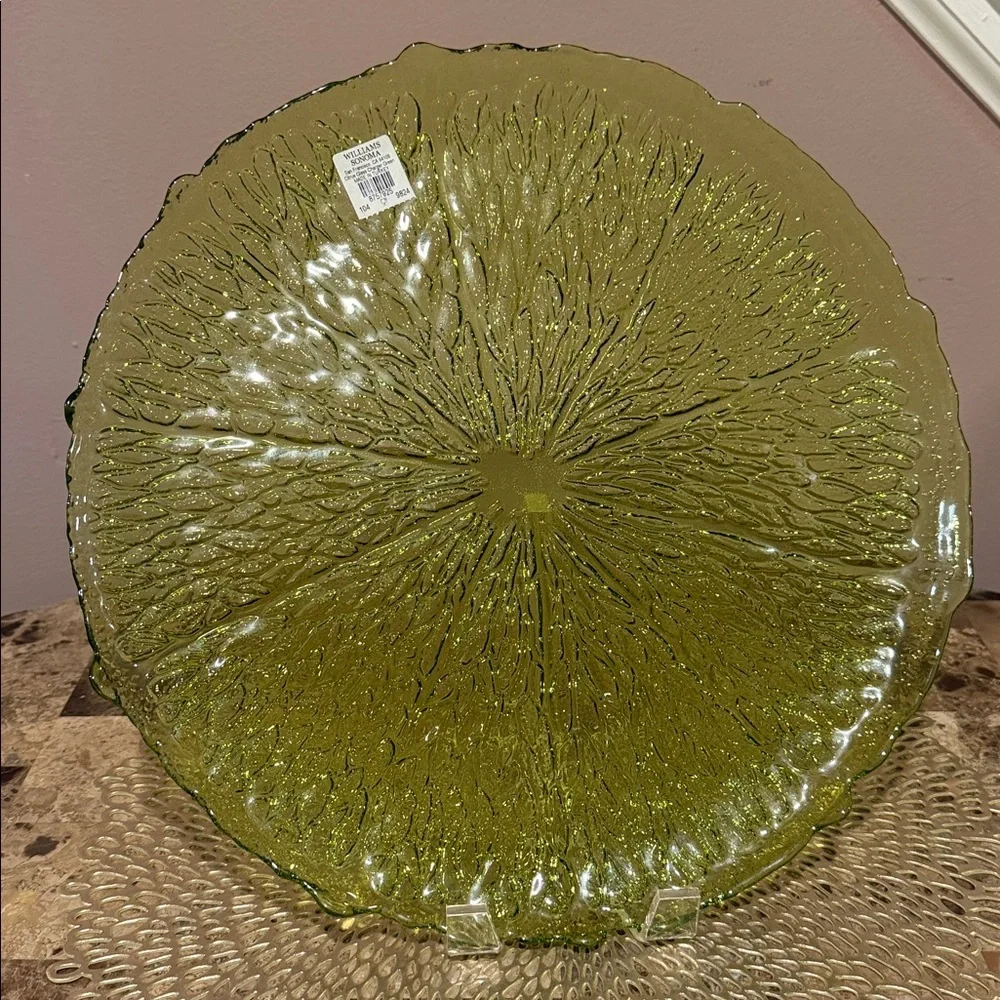 Williams Sonoma Citrus Charger/Serving Plate